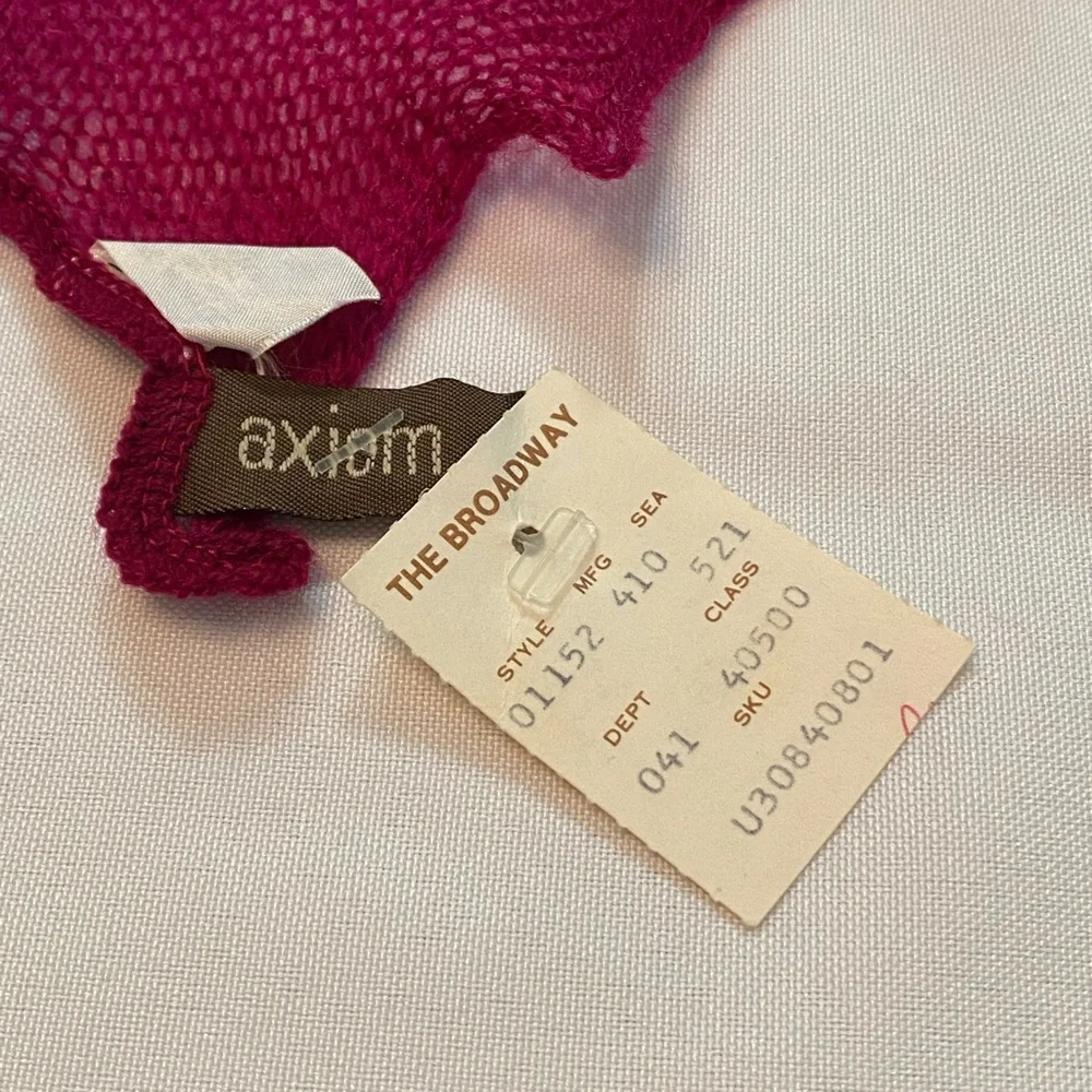 NWT Deep Fuchsia Shawl, Wrap or Scarf - Axiom